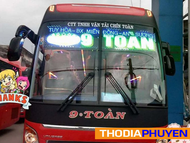 Xe 9 Toàn Phú Yên