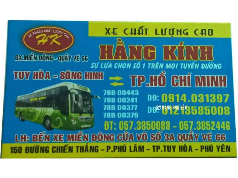 Xe Hằng Kính Phú Yên