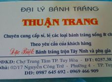 Thuận Trang - Bánh Tráng Hòa Đa