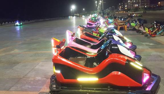 Cho thuê xe điện đụng